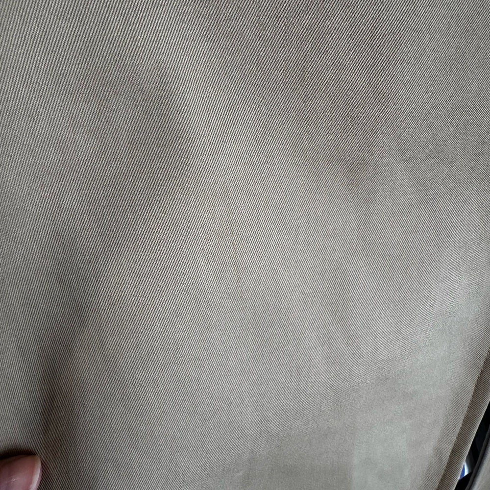 AYR Tan Double-Breasted Trench Coat - Picture 6 of 6